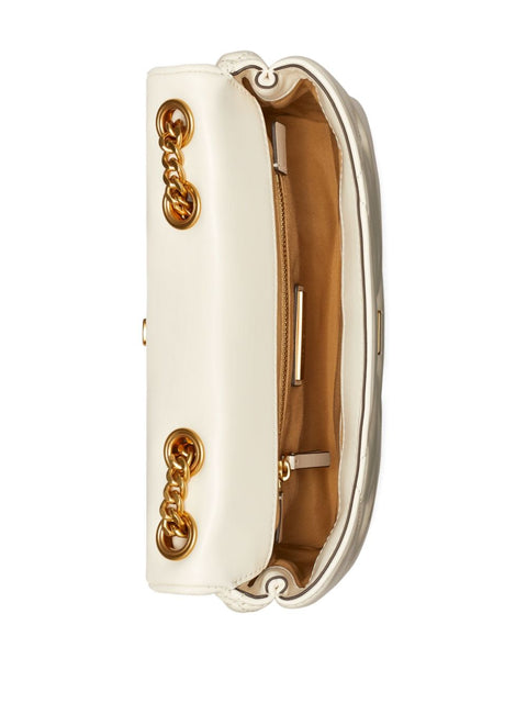 Tory Burch Tory Burch Kira Diamond small leather shoulder bag