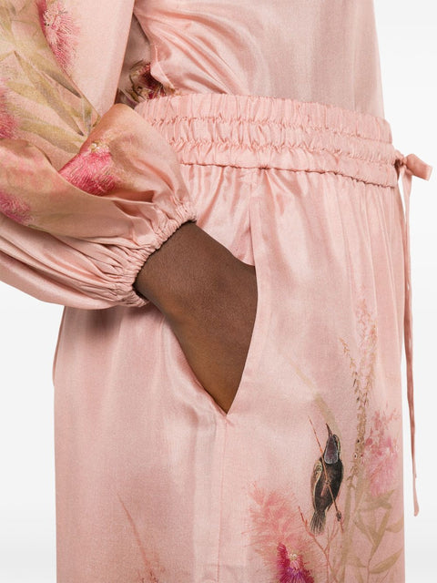 Zimmermann Zimmermann Trousers Pink