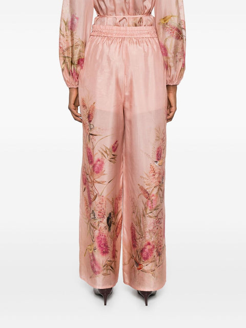 Zimmermann Zimmermann Trousers Pink