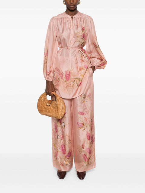 Zimmermann Zimmermann Trousers Pink