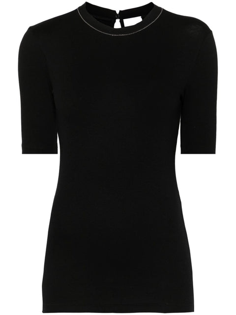 Brunello Cucinelli Brunello Cucinelli T-shirts and Polos Black