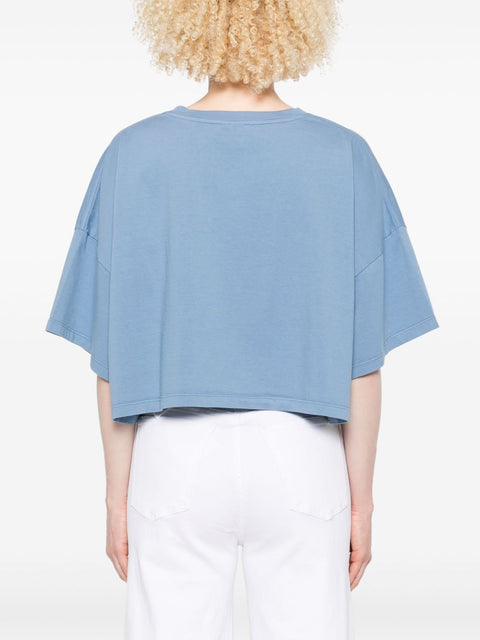 Chloè Chloè T-shirts and Polos Clear Blue