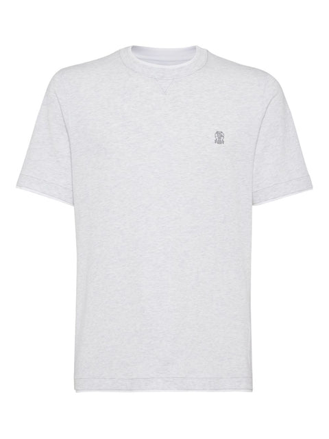 Brunello Cucinelli Brunello Cucinelli T-shirts and Polos Light Grey
