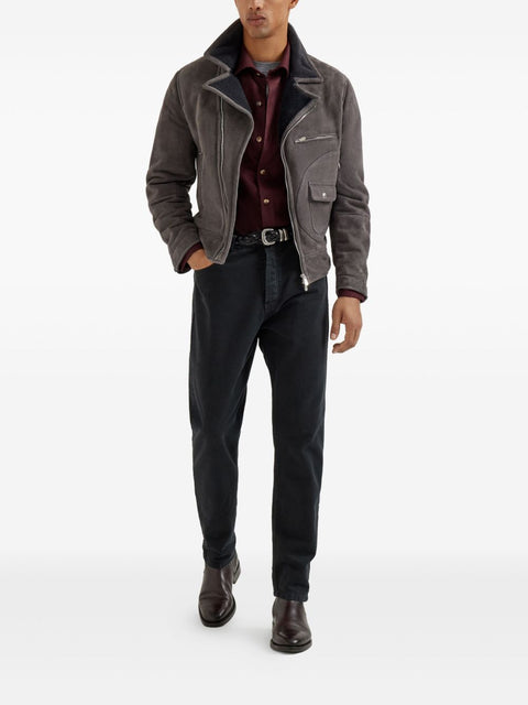 Brunello Cucinelli Brunello Cucinelli T-shirts and Polos Grey