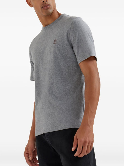 Brunello Cucinelli Brunello Cucinelli T-shirts and Polos Grey
