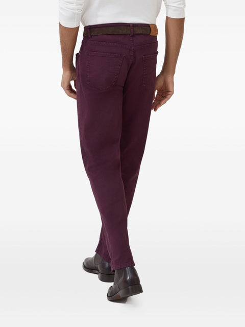 Brunello Cucinelli Brunello Cucinelli Trousers Bordeaux