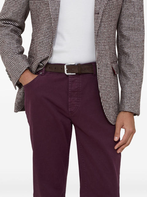 Brunello Cucinelli Brunello Cucinelli Trousers Bordeaux