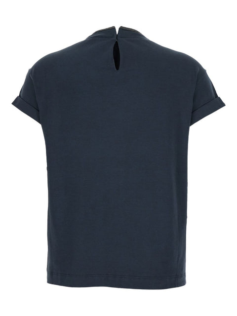 Brunello Cucinelli Brunello Cucinelli T-shirts and Polos Blue