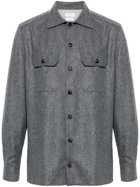Brunello Cucinelli Brunello Cucinelli Shirts Grey