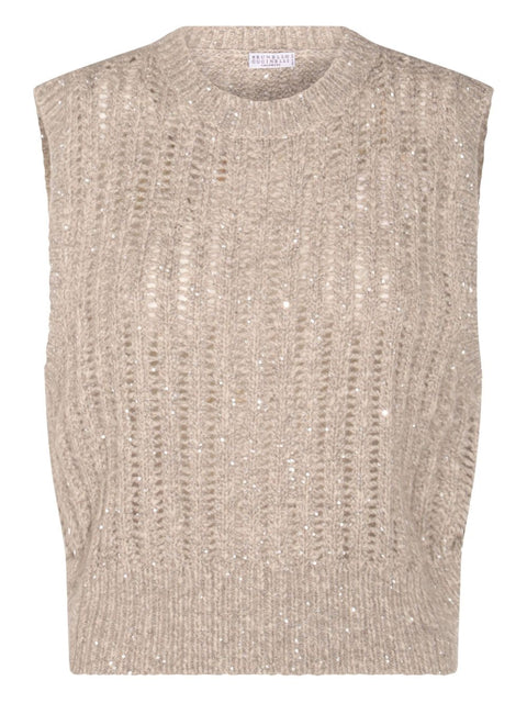 Brunello Cucinelli Brunello Cucinelli Top Ivory