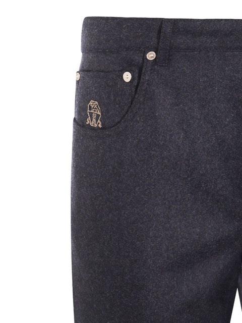 Brunello Cucinelli Brunello Cucinelli Trousers Blue