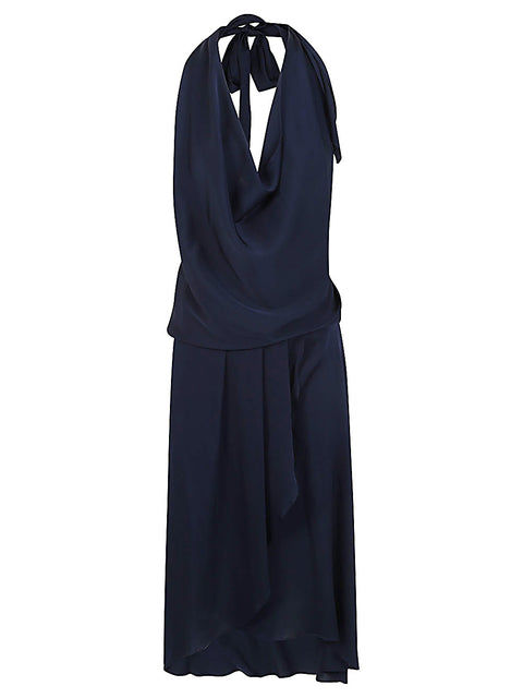 Silk95Five SILK95FIVE Dresses Blue