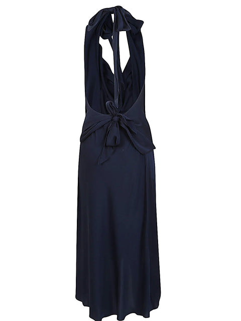 Silk95Five SILK95FIVE Dresses Blue