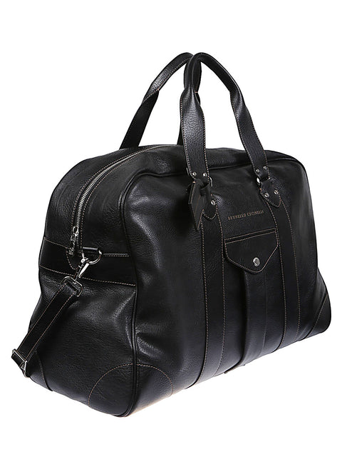 Brunello Cucinelli Brunello Cucinelli Leather Duffle Bag