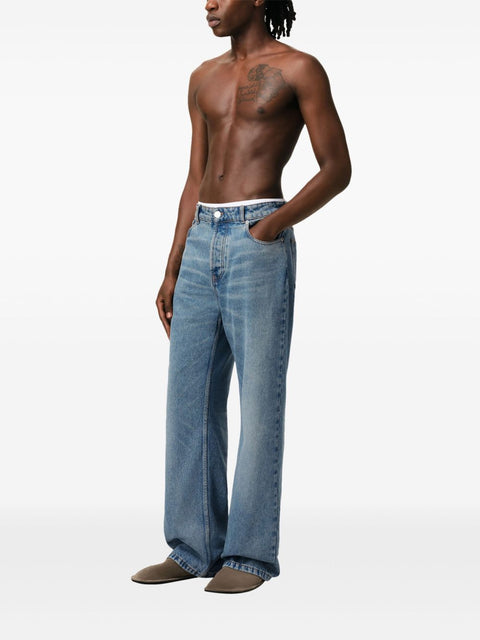 Ami Paris Ami Paris Jeans Clear Blue