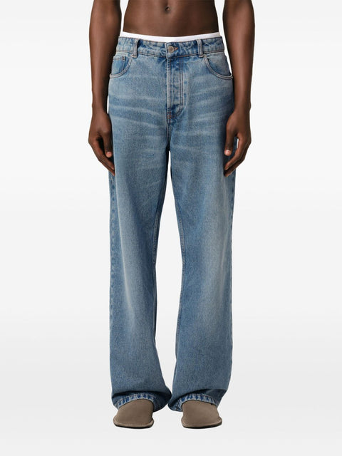 Ami Paris Ami Paris Jeans Clear Blue