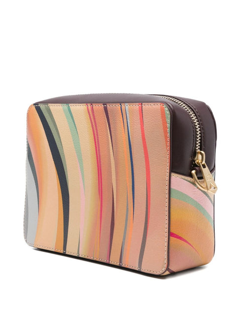 Paul Smith Paul Smith Swirl leather crossbody bag