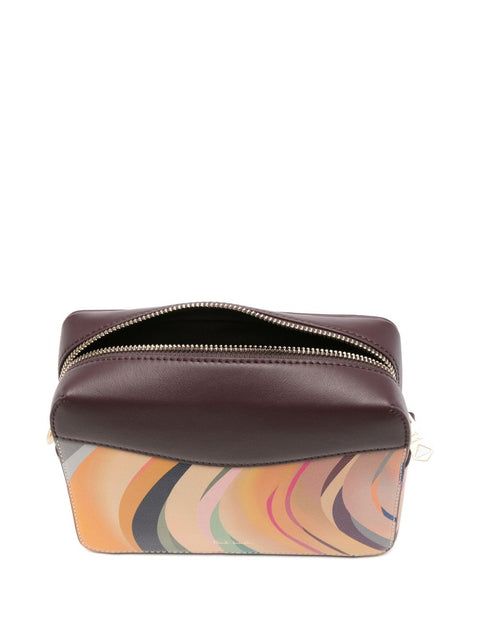 Paul Smith Paul Smith Swirl leather crossbody bag