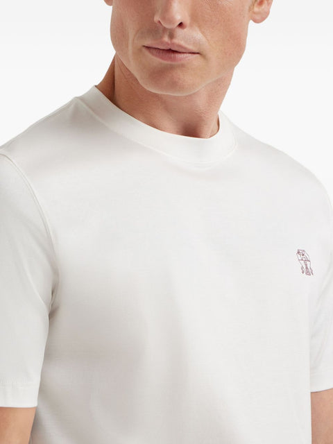 Brunello Cucinelli Brunello Cucinelli T-shirts and Polos White