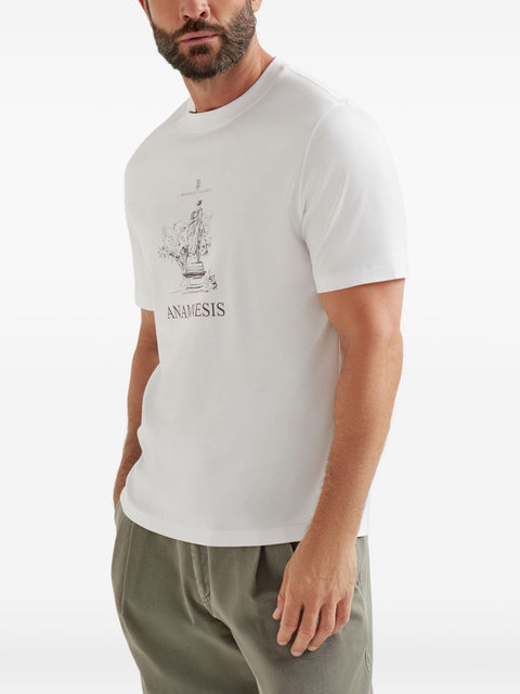 Brunello Cucinelli Brunello Cucinelli T-shirts and Polos White