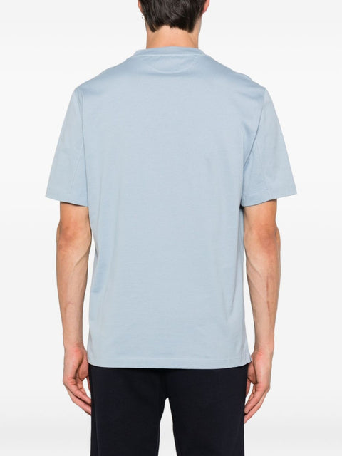 Brunello Cucinelli Brunello Cucinelli T-shirts and Polos Clear Blue