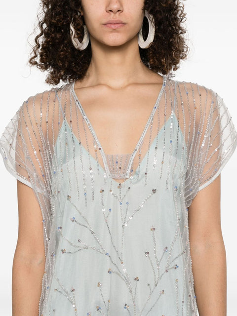 Forte Forte Forte Forte Dresses Clear Blue