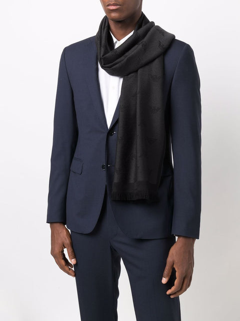 Emporio Armani Emporio Armani Scarfs Grey