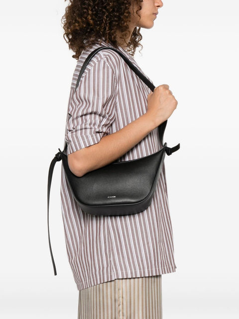 Jil Sander Jil Sander Knot small leather crossbody bag