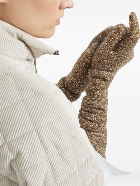 Brunello Cucinelli Brunello Cucinelli Gloves Brown