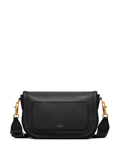 Valentino Garavani Valentino Garavani Alltime Grainy Calfskin Shoulder Bag