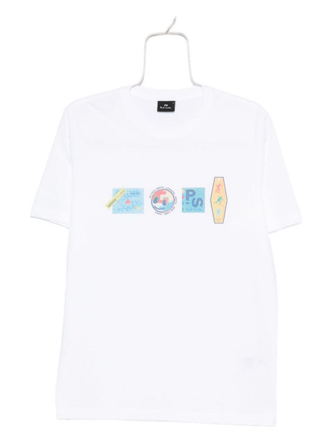 PS By Paul Smith PS By Paul Smith T-shirts and Polos White