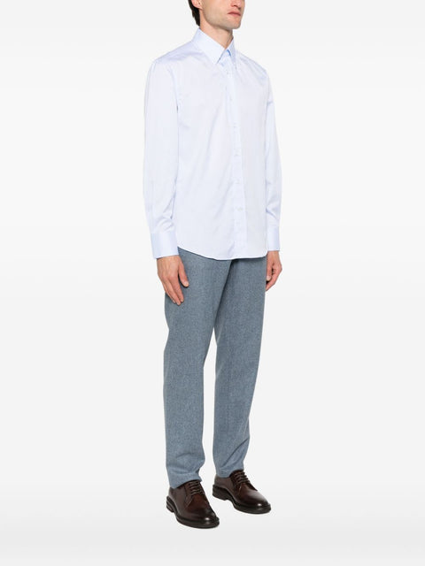 Brunello Cucinelli Brunello Cucinelli Shirts Clear Blue