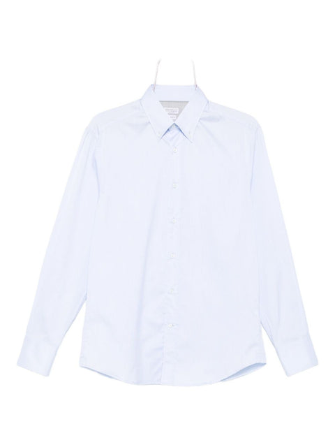 Brunello Cucinelli Brunello Cucinelli Shirts Clear Blue