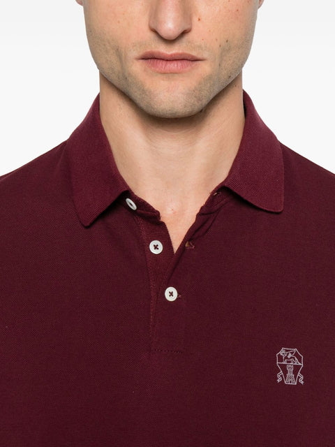 Brunello Cucinelli Brunello Cucinelli T-shirts and Polos Red