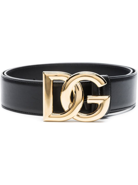 Dolce & Gabbana Dolce & Gabbana DG Logo leather belt