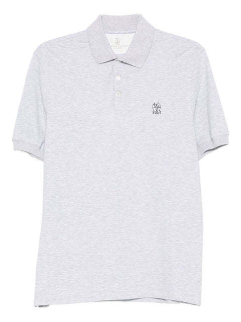 Brunello Cucinelli Brunello Cucinelli T-shirts and Polos Light Grey