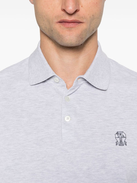 Brunello Cucinelli Brunello Cucinelli T-shirts and Polos Light Grey
