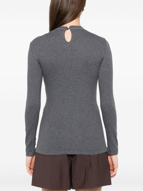 Brunello Cucinelli Brunello Cucinelli T-shirts and Polos Grey