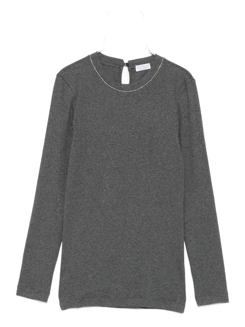 Brunello Cucinelli Brunello Cucinelli T-shirts and Polos Grey