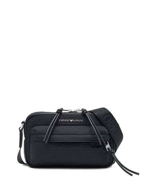 Emporio Armani Emporio Armani logo-plaque crossbody messenger bag
