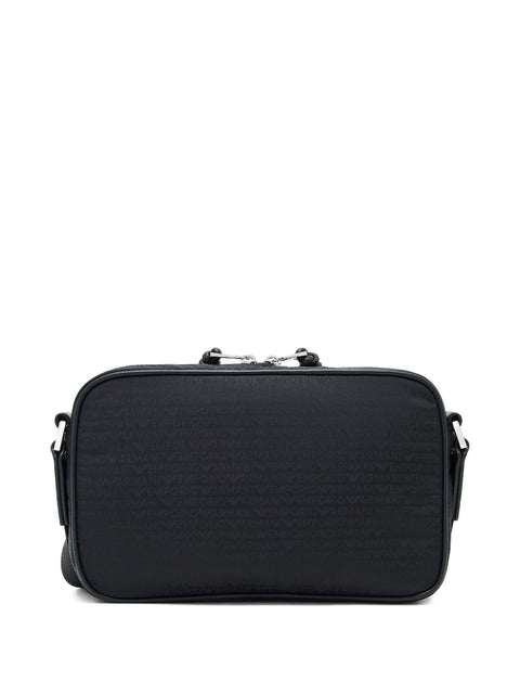 Emporio Armani Emporio Armani logo-plaque crossbody messenger bag