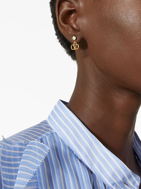 Valentino Garavani Valentino Garavani VLogo Signature strass earrings
