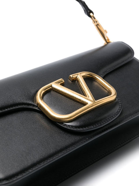 Valentino Garavani Valentino Garavani Locò Calfskin Shoulder Bag