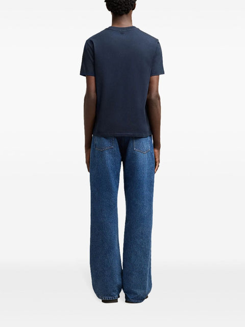 Ami Paris Ami Paris T-shirts and Polos Blue