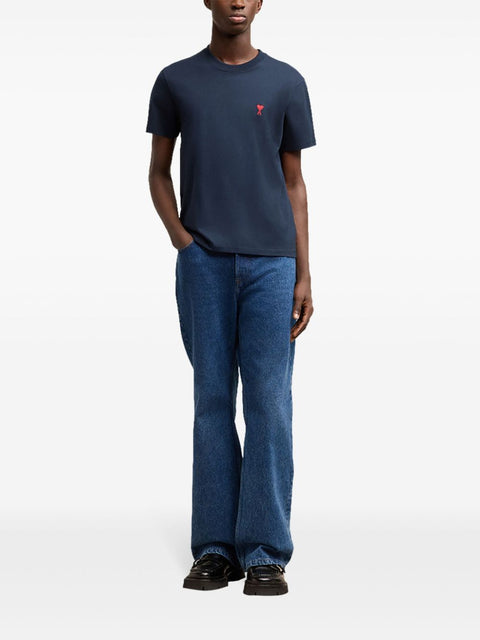 Ami Paris Ami Paris T-shirts and Polos Blue