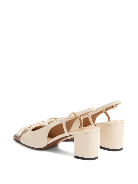 Valentino Garavani Valentino Garavani With Heel White