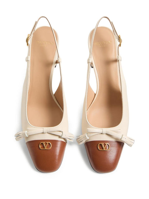 Valentino Garavani Valentino Garavani With Heel White