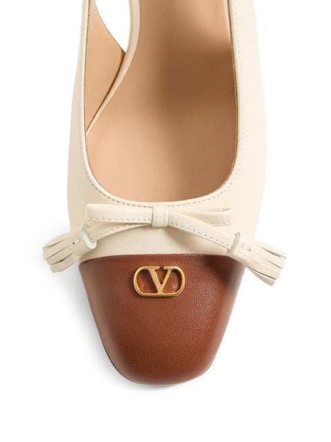 Valentino Garavani Valentino Garavani With Heel White