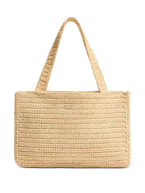 Valentino Garavani Valentino Garavani Viva Superstar Medium Raffia Shopping Bag