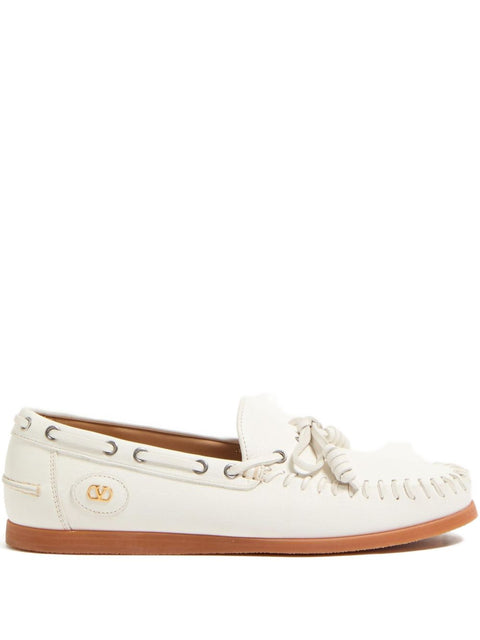 Valentino Garavani Valentino Garavani Flat shoes Ivory